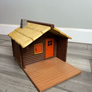 Vintage Playmobil Log Cabin